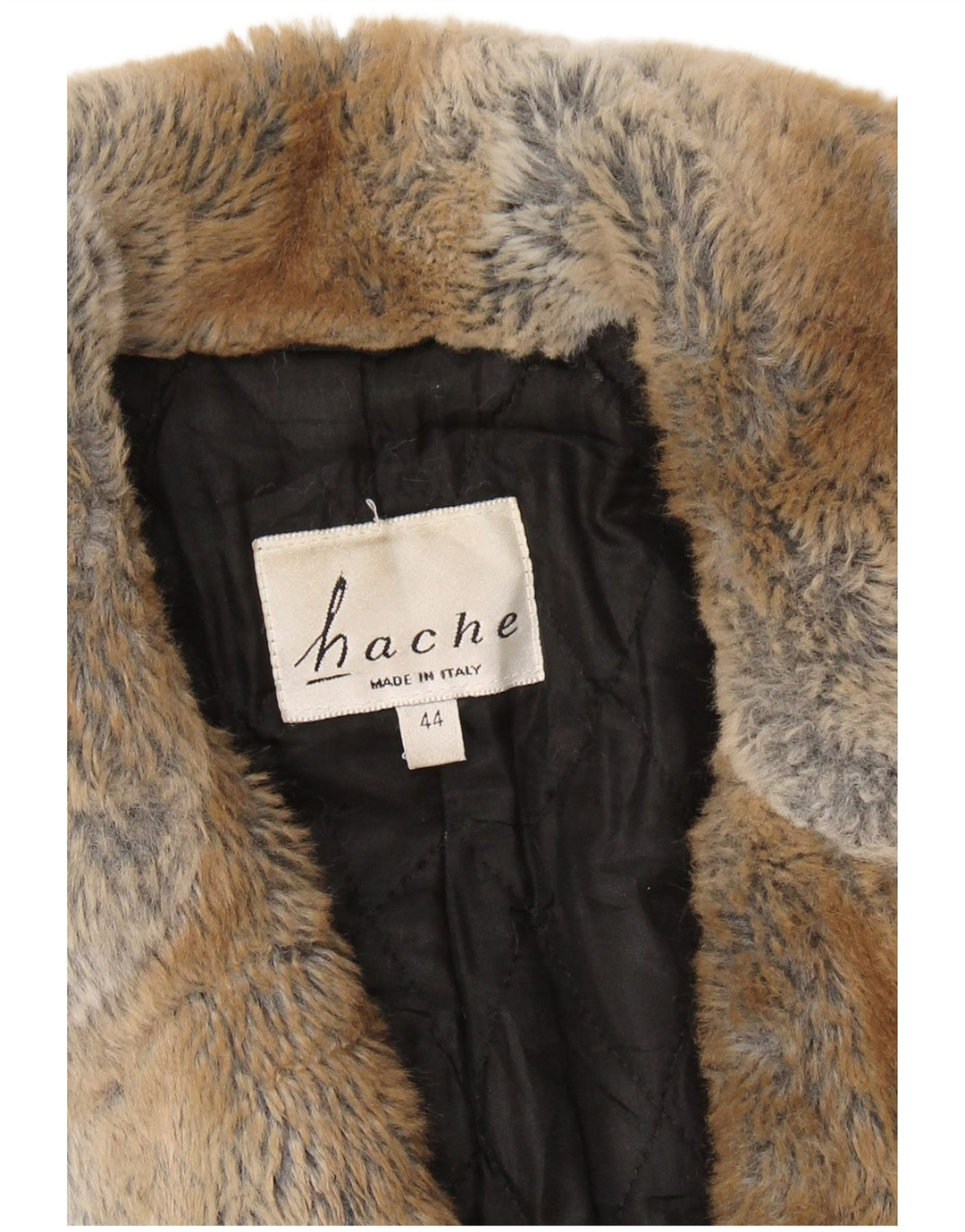 Женское двубортное пальто Hache IT 44 Medium Black