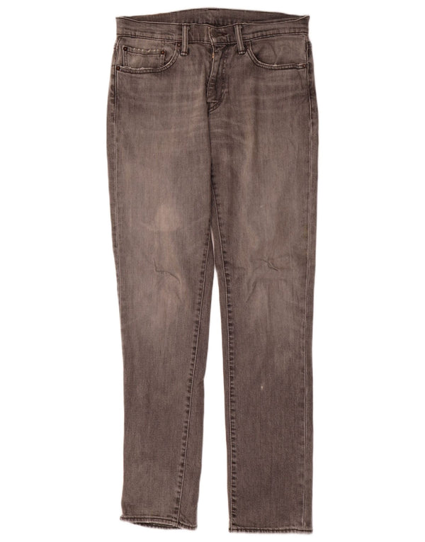 Мужские джинсы Levi's 511 Slim W31 L34 Серые хлопковые