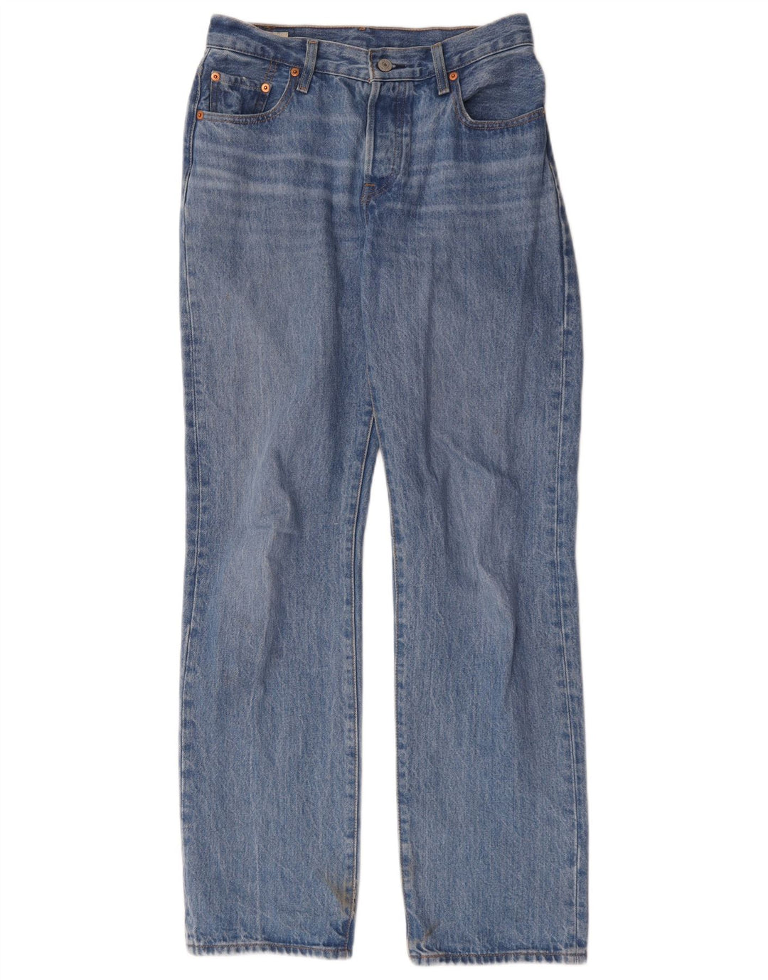 Женские прямые джинсы Levi's 501 W25 L32 синие, хлопок