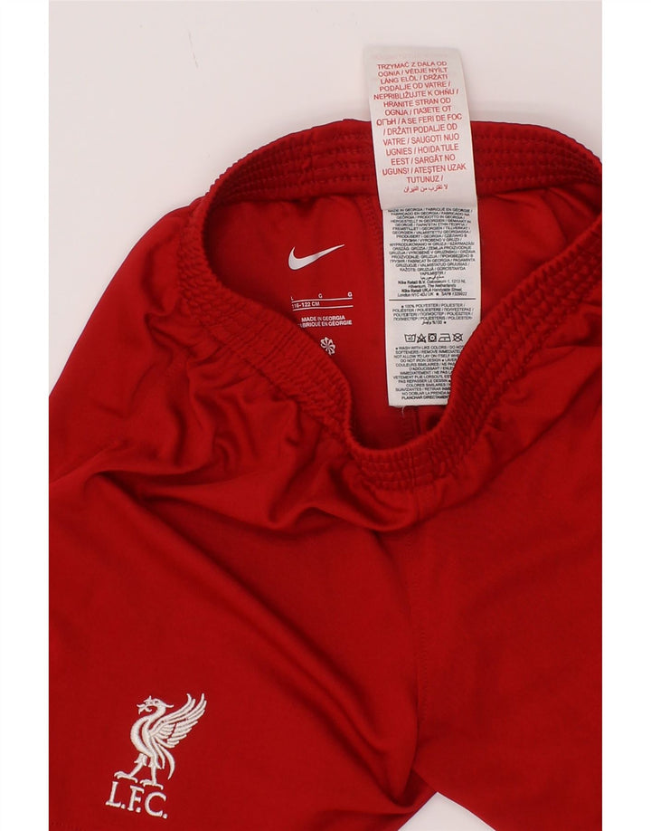Спортивные шорты Nike Liverpool для мальчиков 6–7 лет, большой красный полиэстер