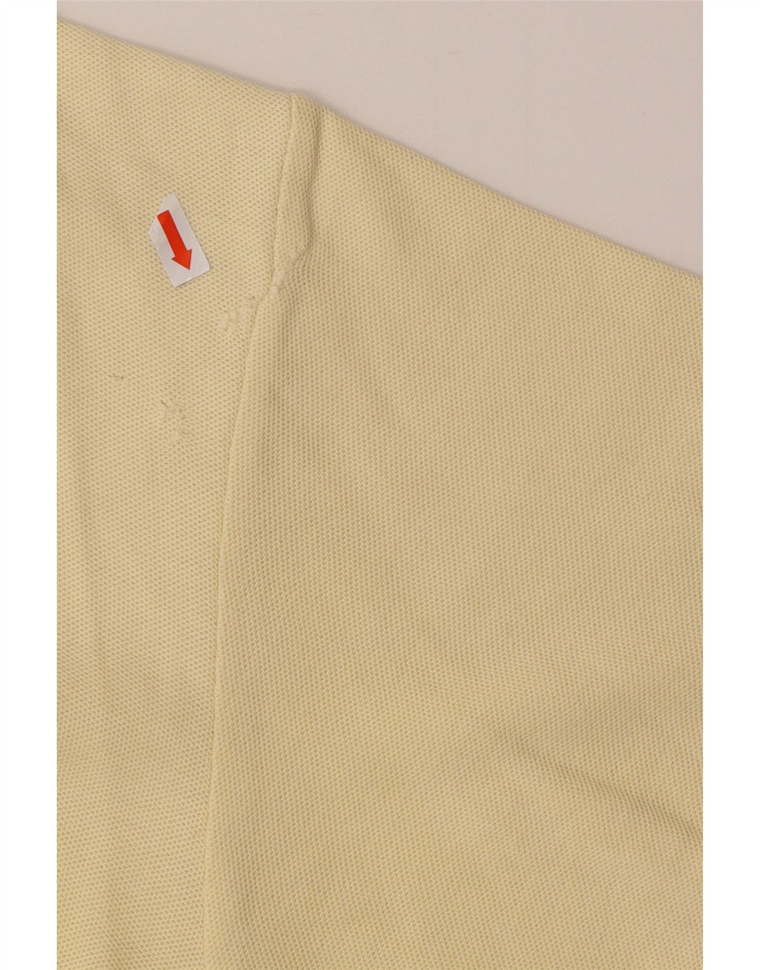 FILA Mens Polo Shirt Large Yellow