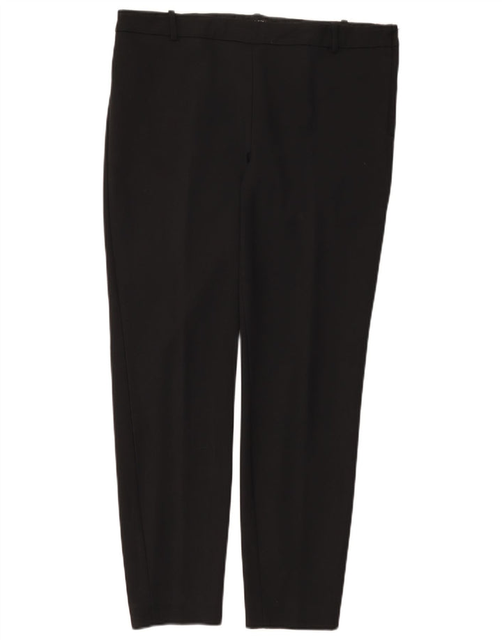 ZARA Womens Slim Casual Trousers Large W30 L27 Black