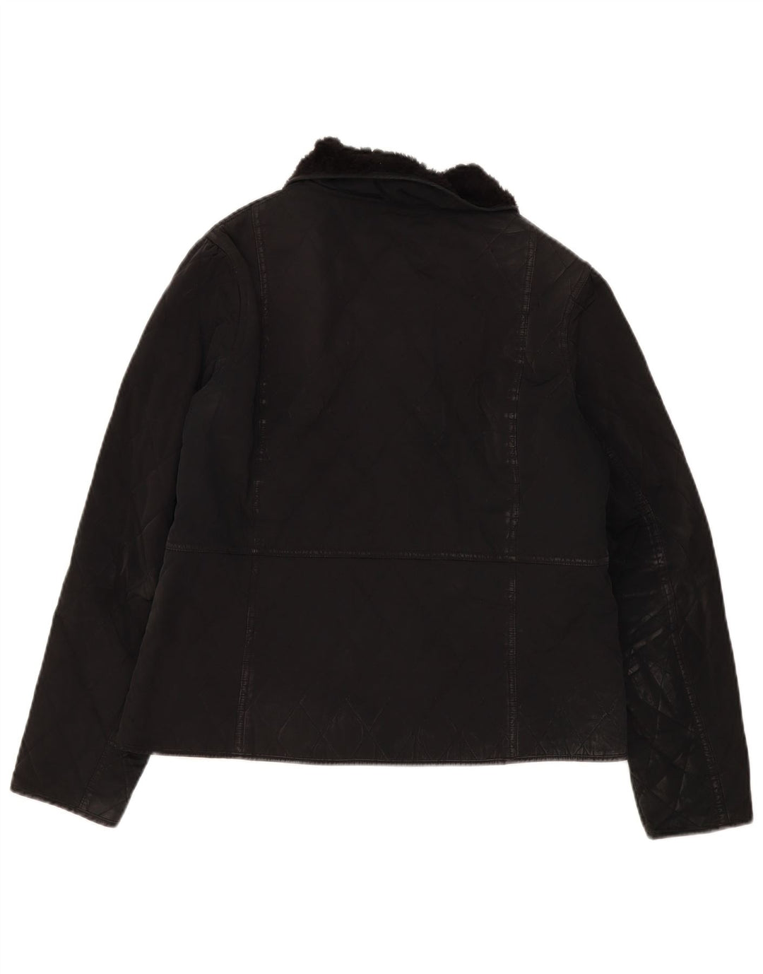 Женская стеганая куртка Barbour UK 16, большая черная, полиамид