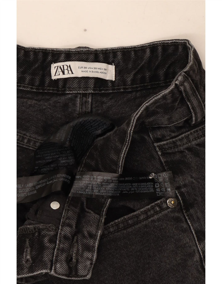 Мужские узкие джинсы Zara EU 38 Small W30 L26 Серый хлопок