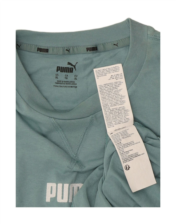 Мужская футболка PUMA Top XL Синяя