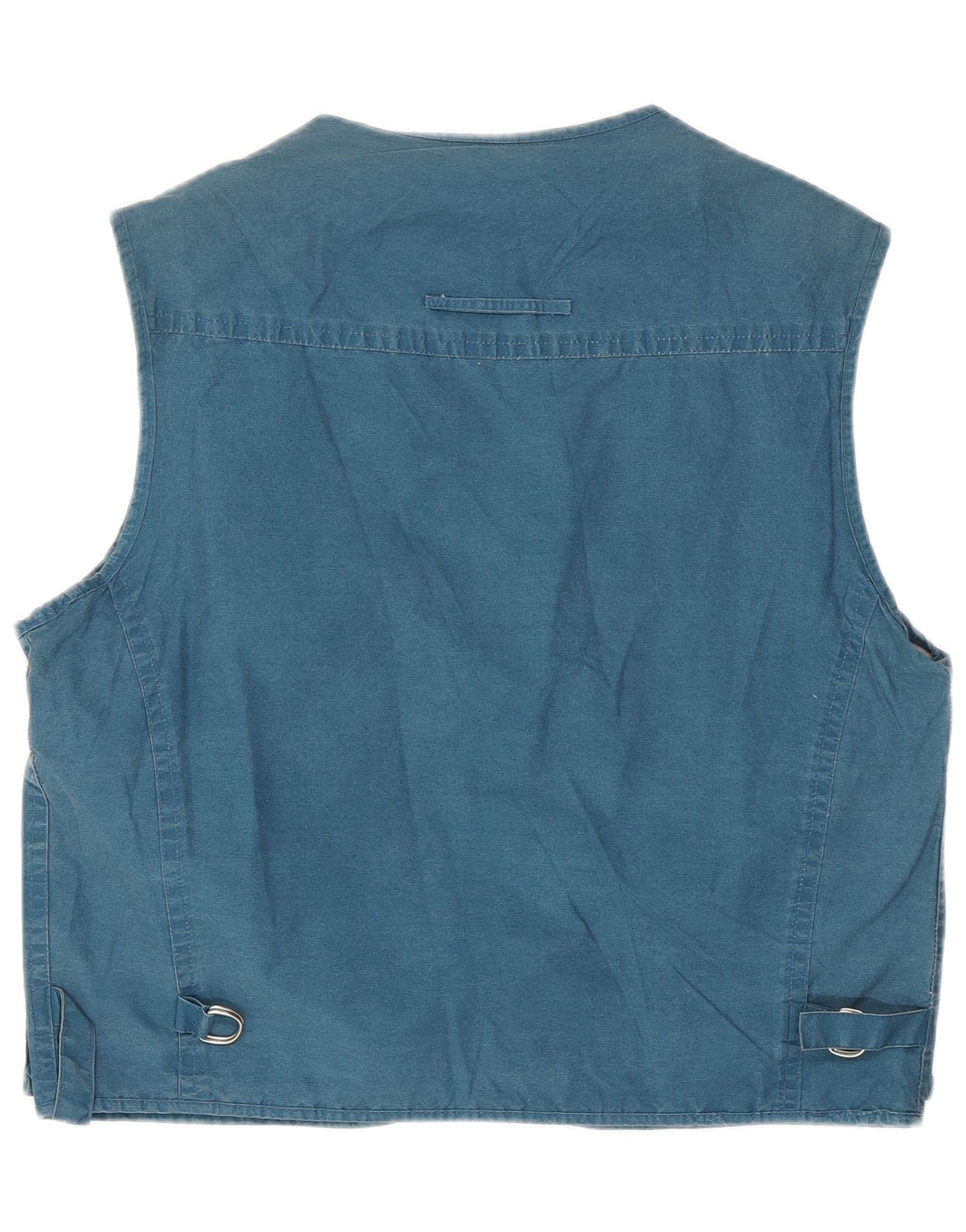 Мужской жилет Casucci Utility Gilet UK 36, маленький синий, хлопок