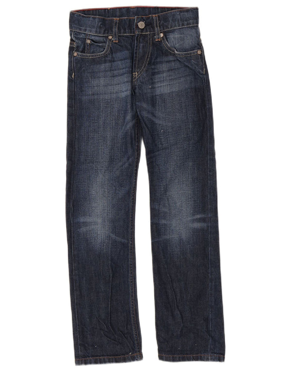 Прямые джинсы Levi's для мальчиков 7–8 лет W24 L25, темно-синий, хлопок