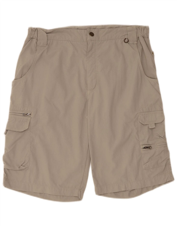 SALEWA Мужские шорты-карго, большие W34, серый нейлон
