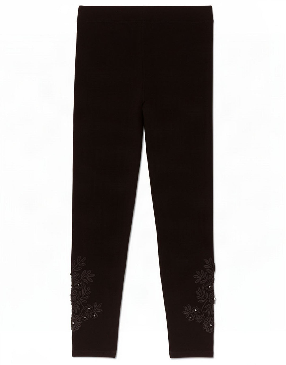 Женские леггинсы Marks & Spencer UK 10, маленькие черные из вискозы
