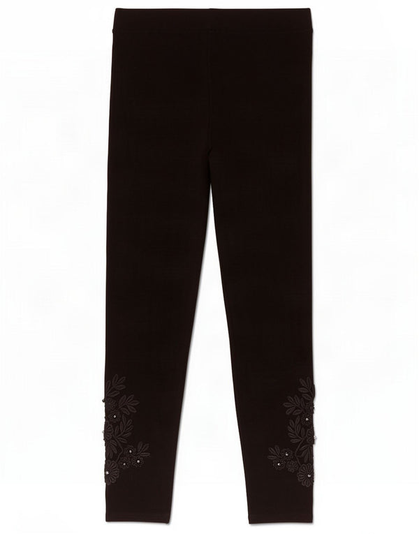 Женские леггинсы Marks & Spencer UK 10, маленькие черные из вискозы