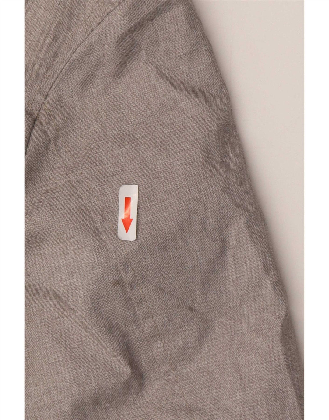 Мужская стеганая куртка Jack & Jones с капюшоном UK 40, большая серая, с цветными блоками