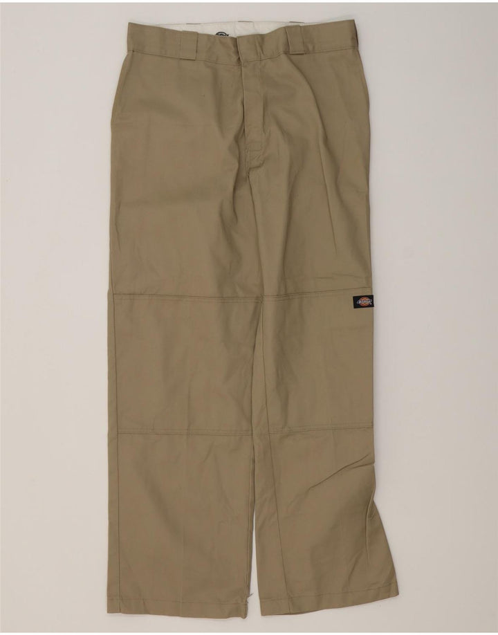 DICKIES Мужские брюки-карго свободного кроя W32 L32 Бежевый полиэстер