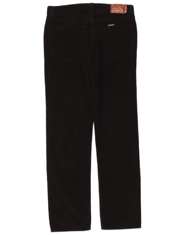 Carrera Mens 700 Regular Fit Вельветовые брюки W36 L30 Черный хлопок