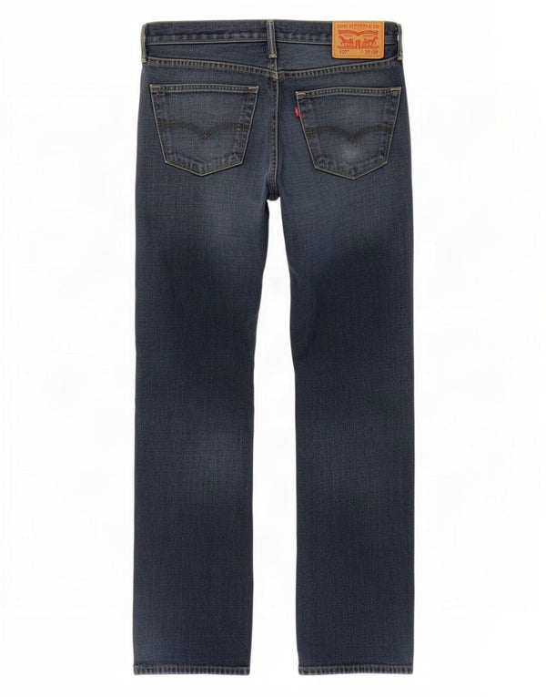 Мужские джинсы Levi's 527 Bootcut W33 L32 синие, хлопок