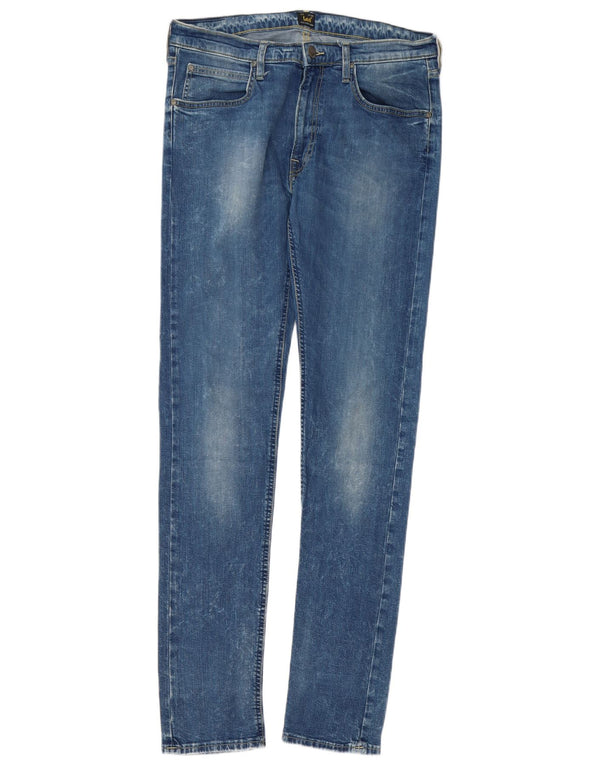 Мужские джинсы Lee Luke Slim W34 L34, синий хлопок