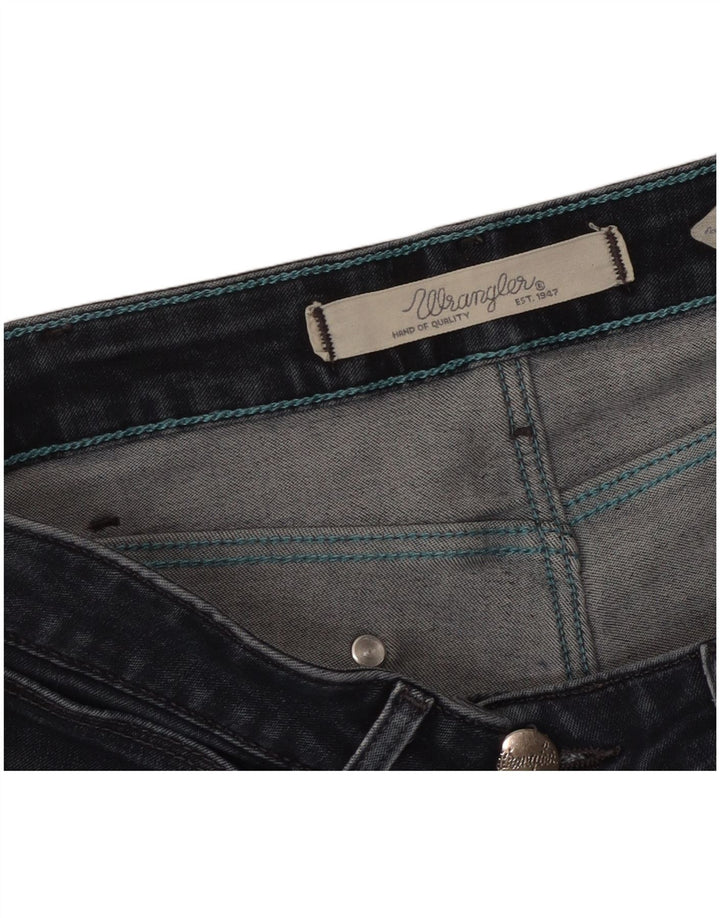 Женские узкие джинсы WRANGLER W32 L30 Темно-синие