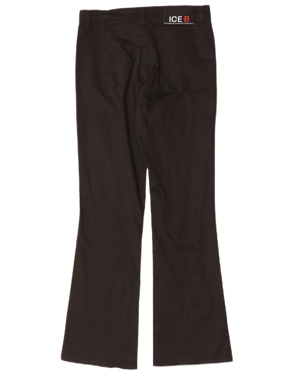 Женские повседневные брюки Iceberg Bootcut W28 L30, черный хлопок