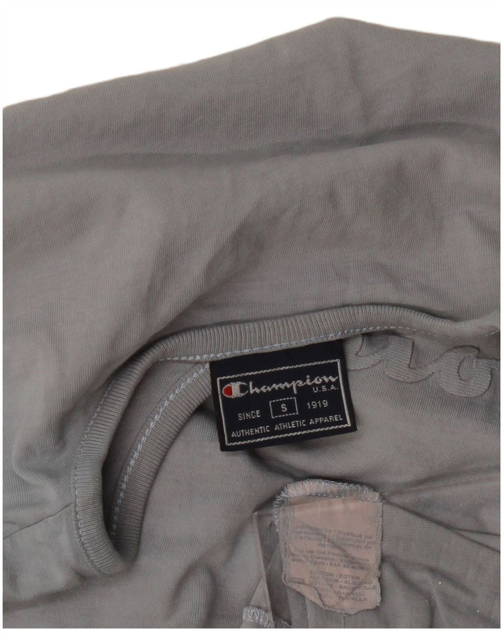 Женская футболка с рисунком CHAMPION Top UK 10, маленький размер, темно-синий, хлопок