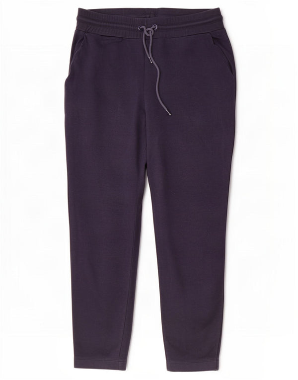 Женские спортивные брюки Boden Joggers UK 14, большой размер, темно-синий, хлопок