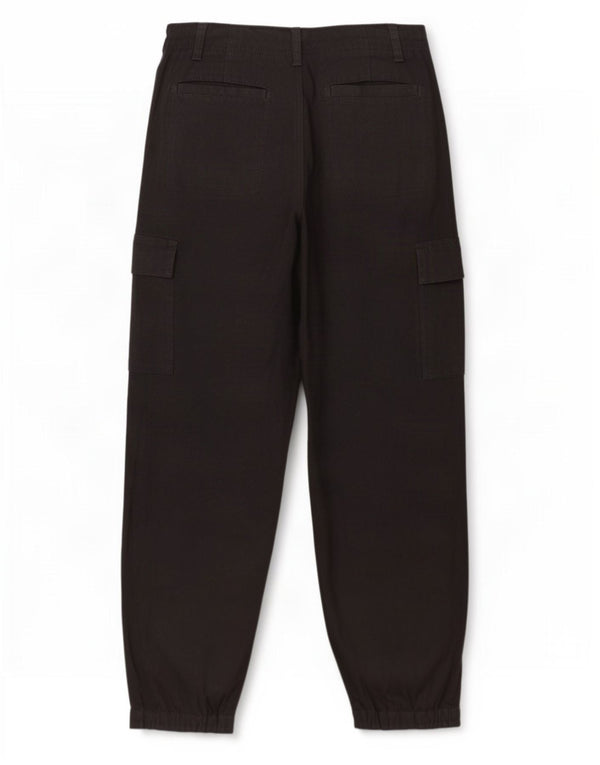 Женские брюки-карго Marks & Spencer для бега, Великобритания 10, маленькие W28 L28, черные