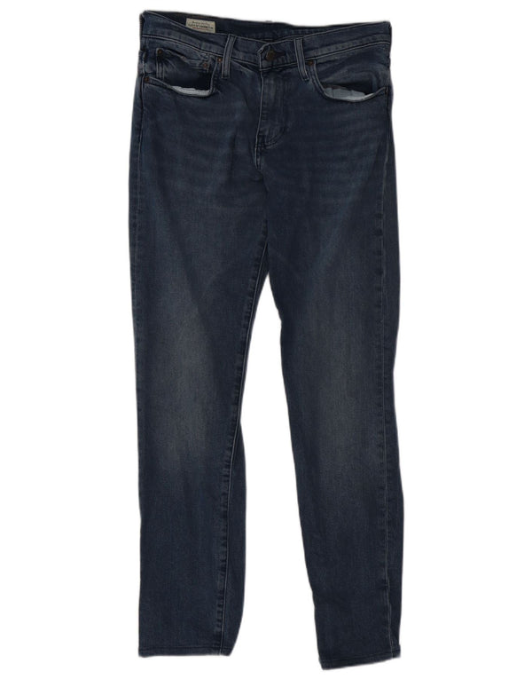 Мужские зауженные джинсы Levi's 512 W28 L32 Темно-синие, хлопок