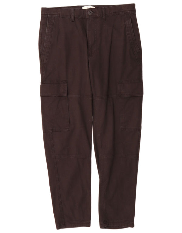 Мужские брюки карго Marks & Spencer W30 L290, черный хлопок