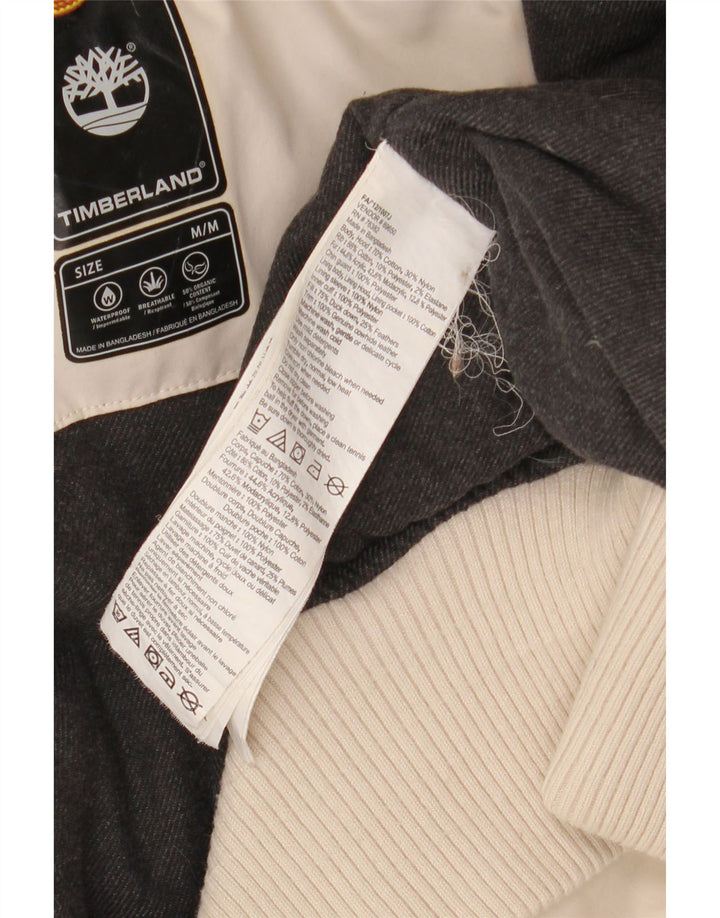 Мужская куртка-бомбер Timberland с капюшоном UK 38, средний бежевый, хлопок