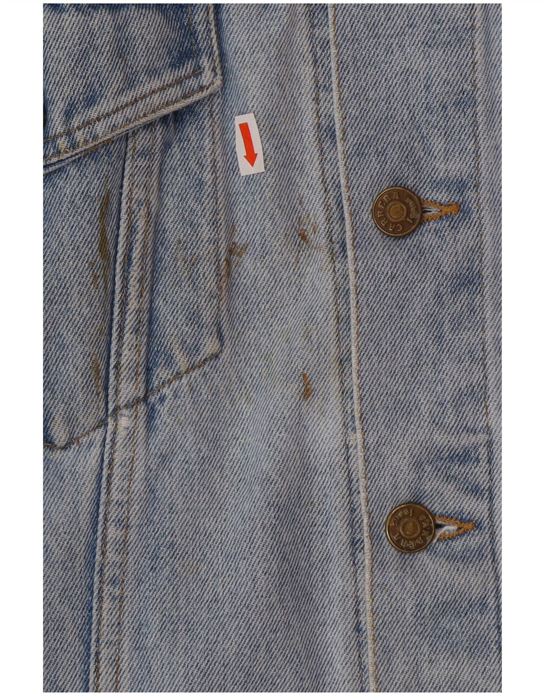 Мужская джинсовая куртка CARRERA UK 40, большая синяя