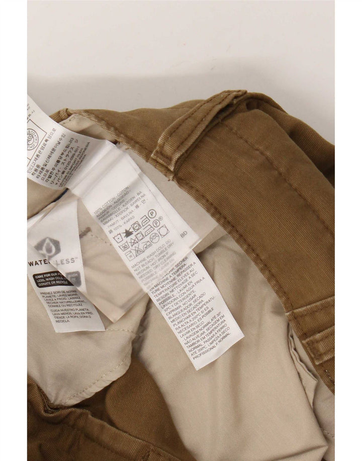 Мужские прямые брюки карго Levi's W30 L32 хаки, хлопок