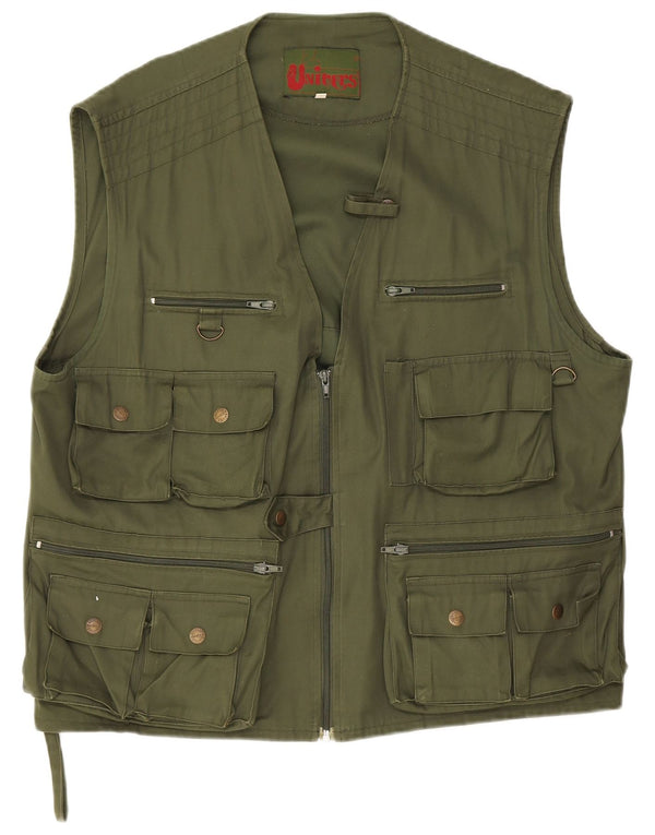 Мужской жилет Univers Utility UK 44 2XL, хаки, хлопок