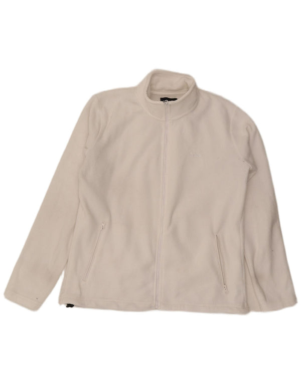 Мужская флисовая куртка Brugi UK 44 2XL, белый полиэстер