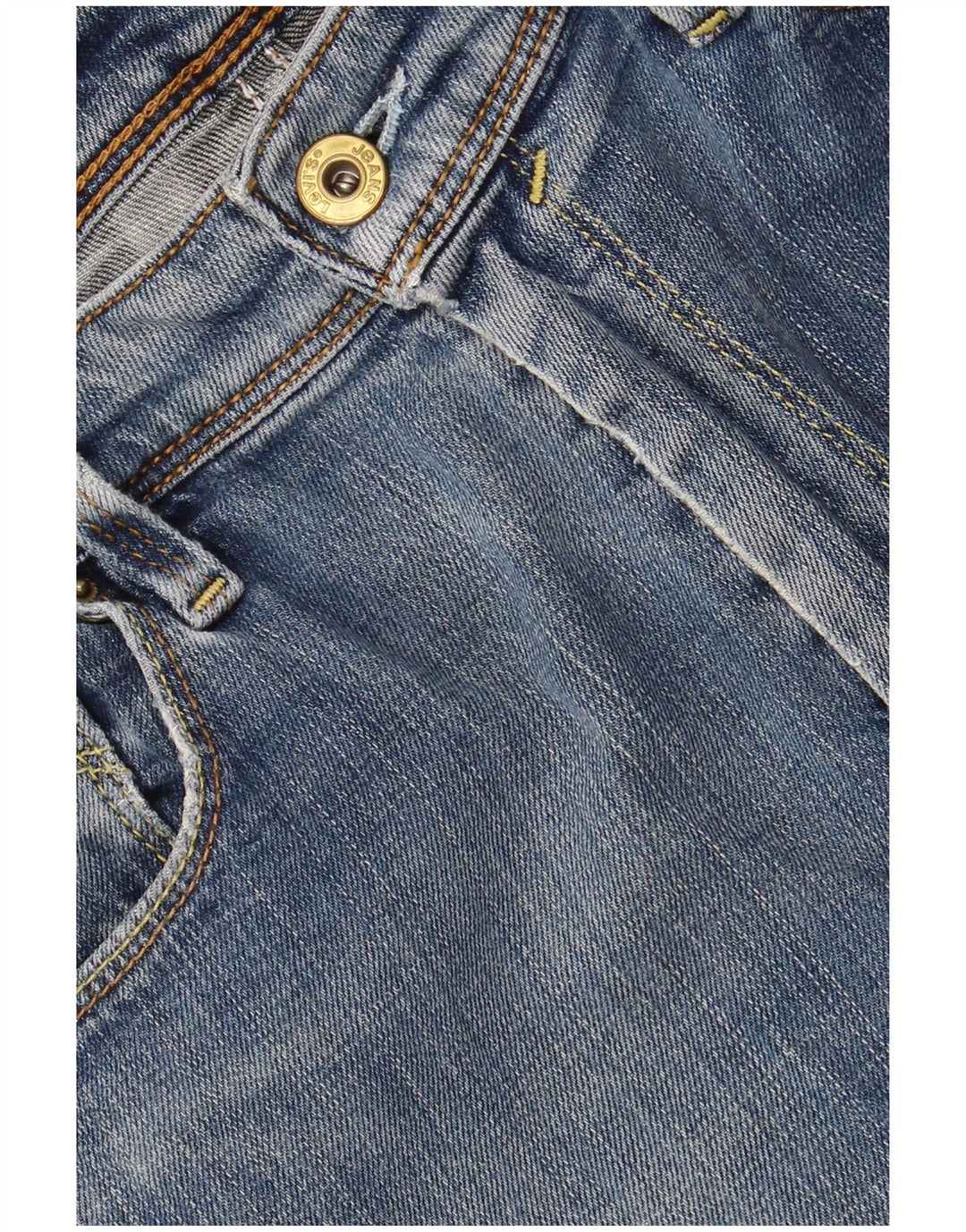 Женские джинсовые шорты Levi's W32, большие синие, хлопок