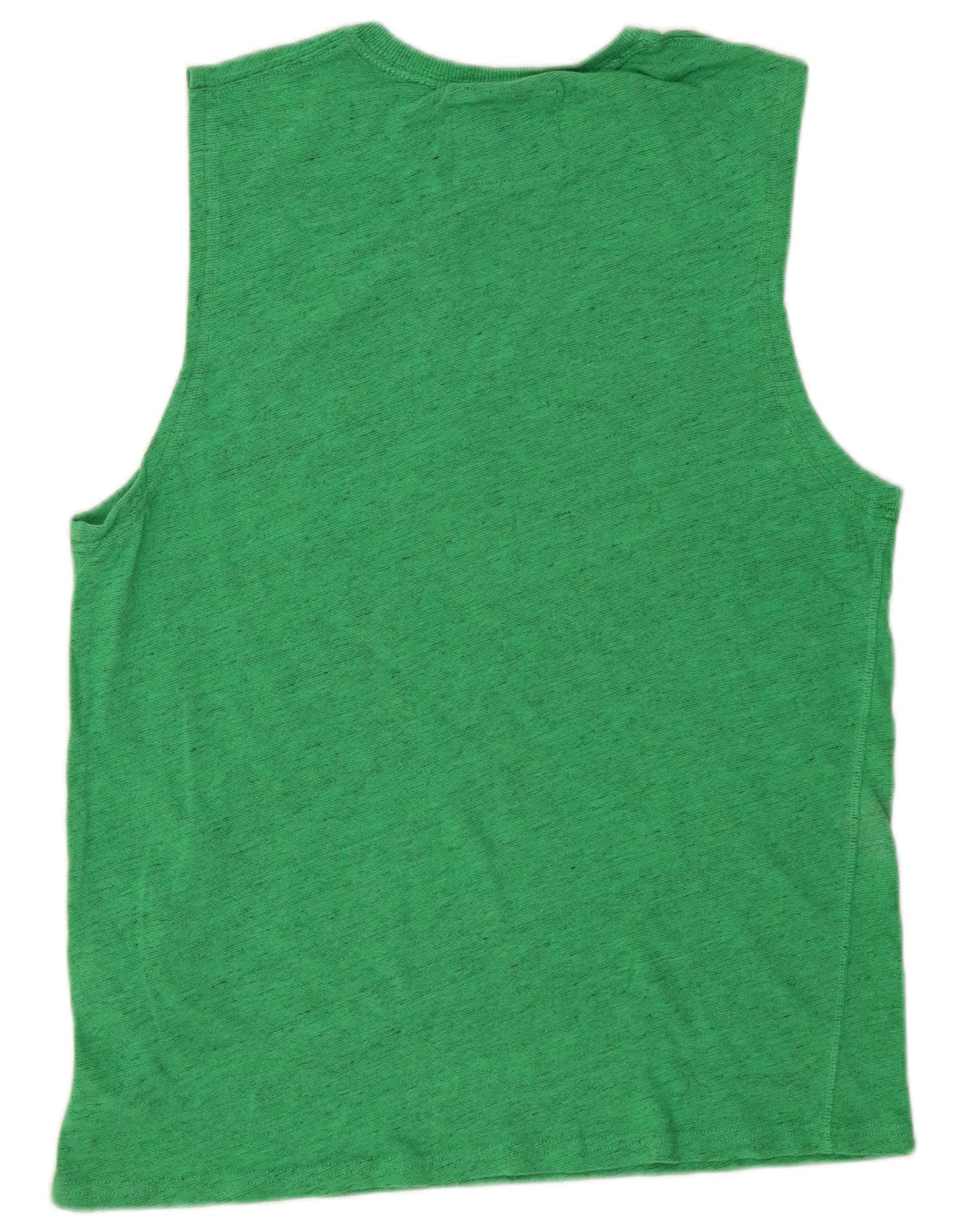 SUPERDRY Мужская футболка с рисунком, большой зеленый хлопок с крапинками