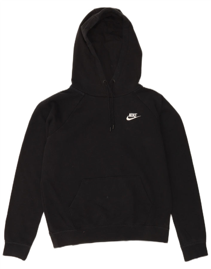 Мужской джемпер с капюшоном Nike, маленький черный, хлопок
