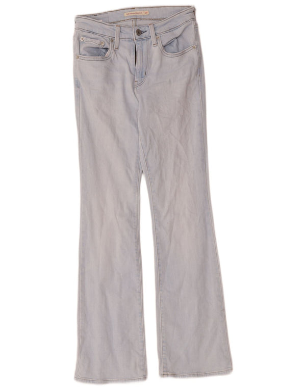 Женские джинсы Levi's 725 с высокой посадкой Bootcut W25 L29, синий хлопок