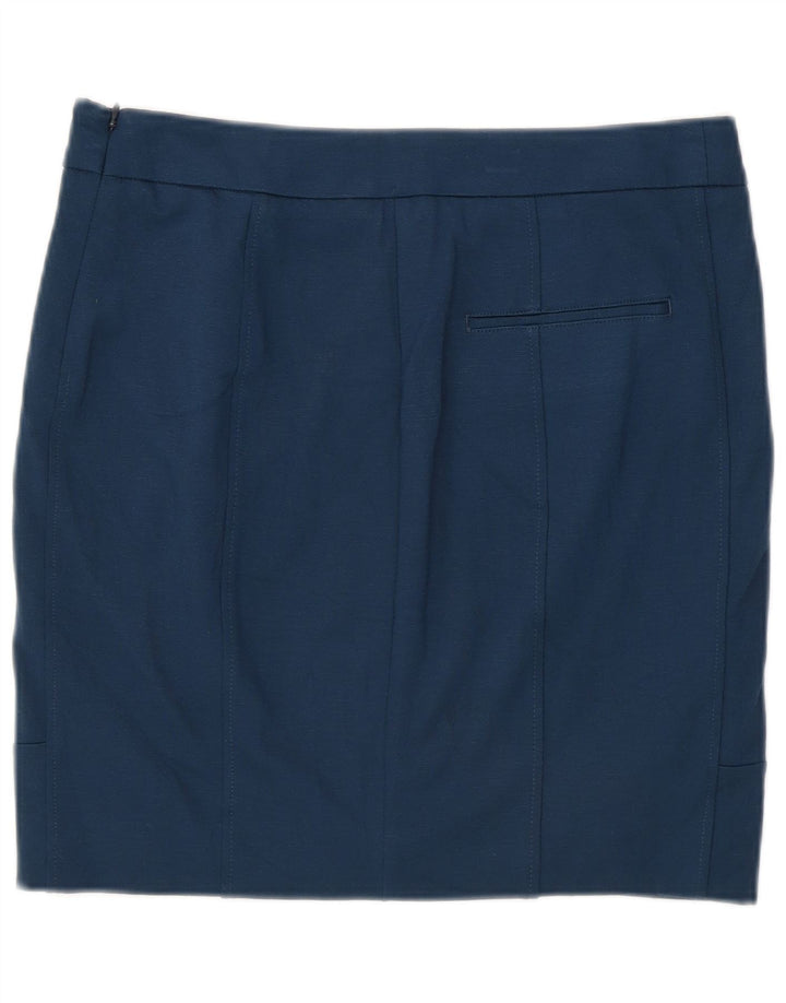 Женская мини-юбка Calvin Klein US 4 Small W28 Синяя вискоза