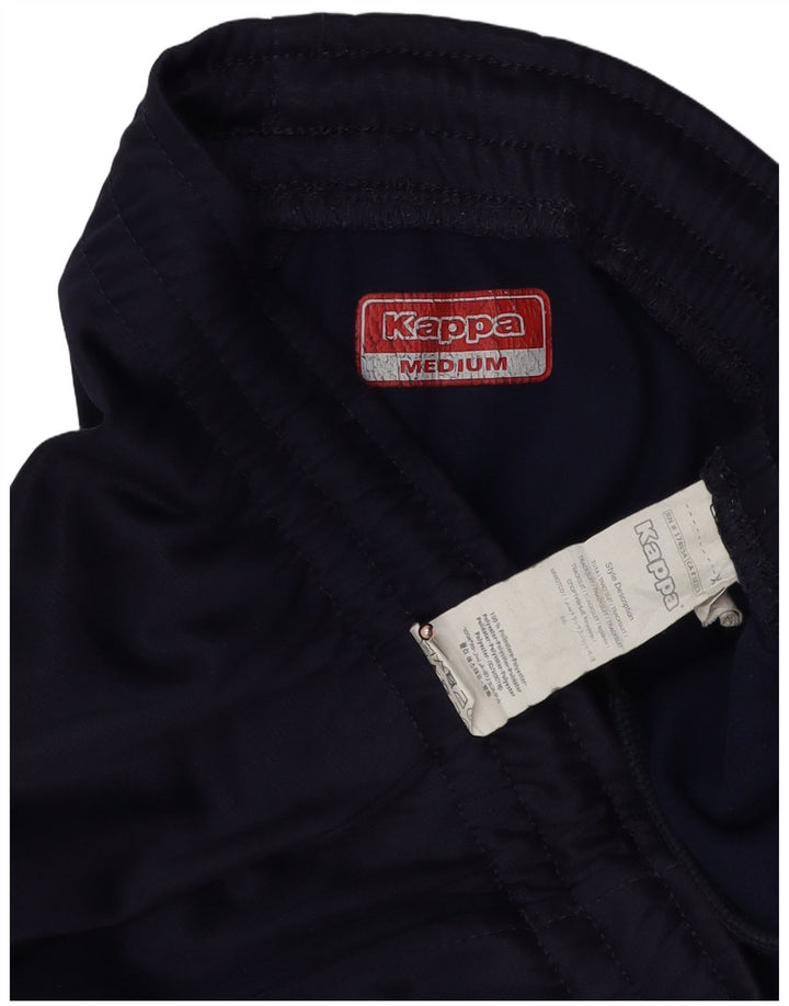 KAPPA Мужские спортивные брюки джоггеры среднего размера, темно-синий, полиэстер