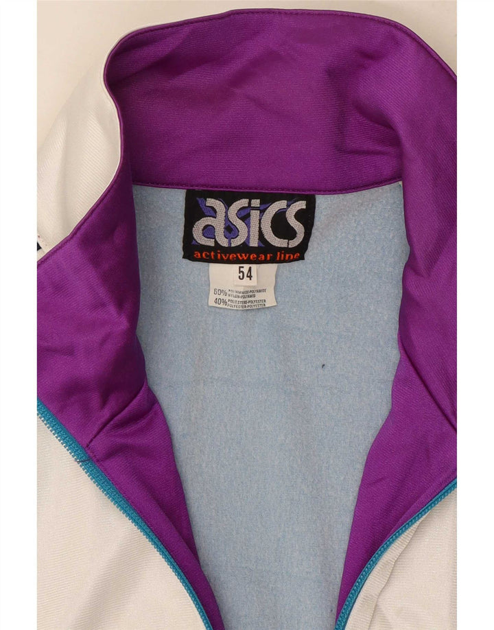 Мужской спортивный костюм Asics с графическим рисунком IT 54 XL разноцветный с цветными блоками