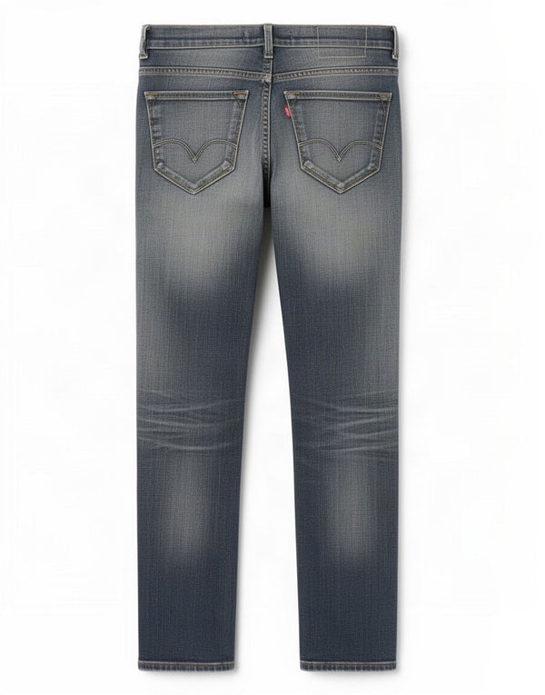 Мужские джинсы Levi's 519 Slim W30 L32 Темно-синие, хлопок