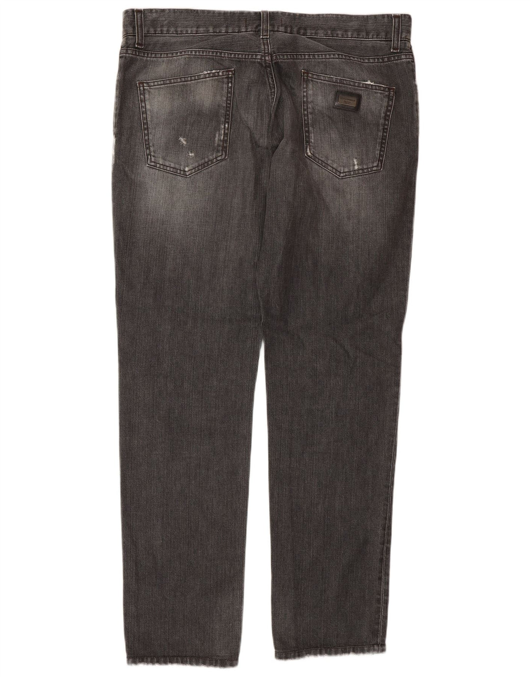 Женские прямые джинсы Dolce & Gabbana IT 50 XL W36 L32 Серые