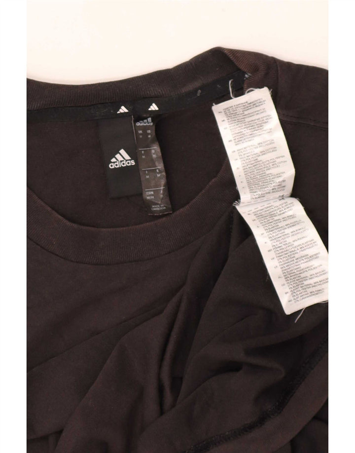 Мужская футболка Adidas Top Medium Black Cotton