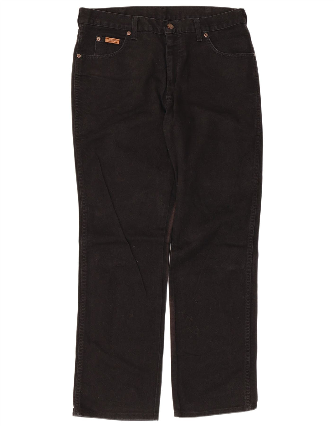 Мужские прямые джинсы Wrangler Texas W34 L31, черный хлопок