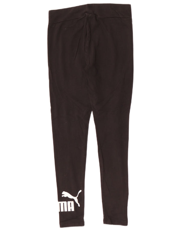 Женские леггинсы с рисунком Puma UK 14, средние, черные