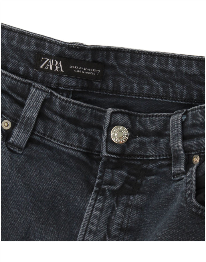 Мужские джинсы узкого кроя Zara EU 42, большие W32 L29, темно-синие