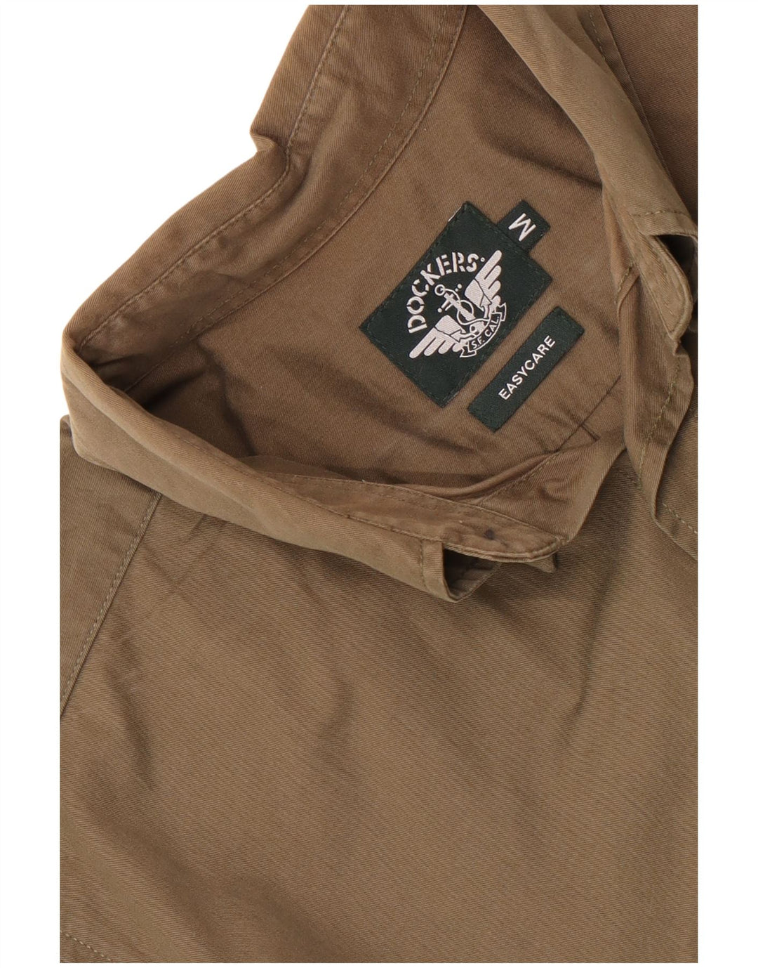 Мужская рубашка Dockers Easy Care среднего цвета хаки