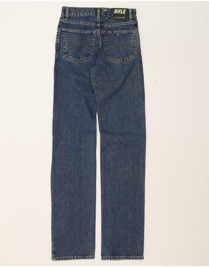 RIFLE Mens Slim Jeans W27 L34 Blue Cotton Vintage Rifle and Second-Hand Rifle from Messina Hembry 