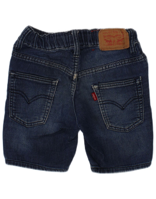 Джинсовые шорты LEVI'S для девочек 4–5 лет W22, синие, хлопок