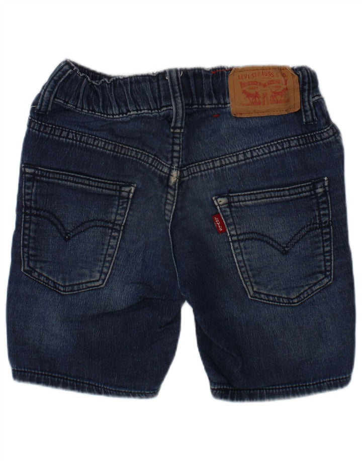 Джинсовые шорты LEVI'S для девочек 4–5 лет W22, синие, хлопок