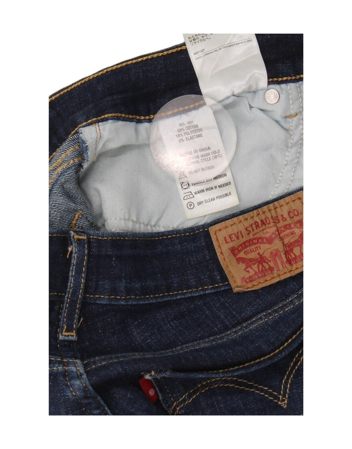 Женские джинсы Bootcut Levi's W28 L30 синие, хлопок
