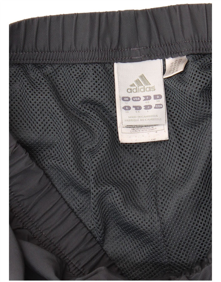 Женские спортивные брюки Adidas Climalite UK 12, средний черный полиэстер